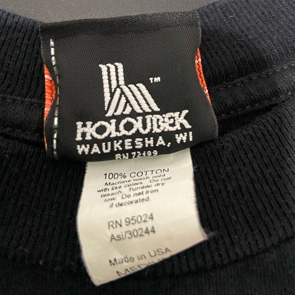 Vintage Y2K Harley Davidson double sided graphic tee shirt. Made in USA - Picture 6 of 8